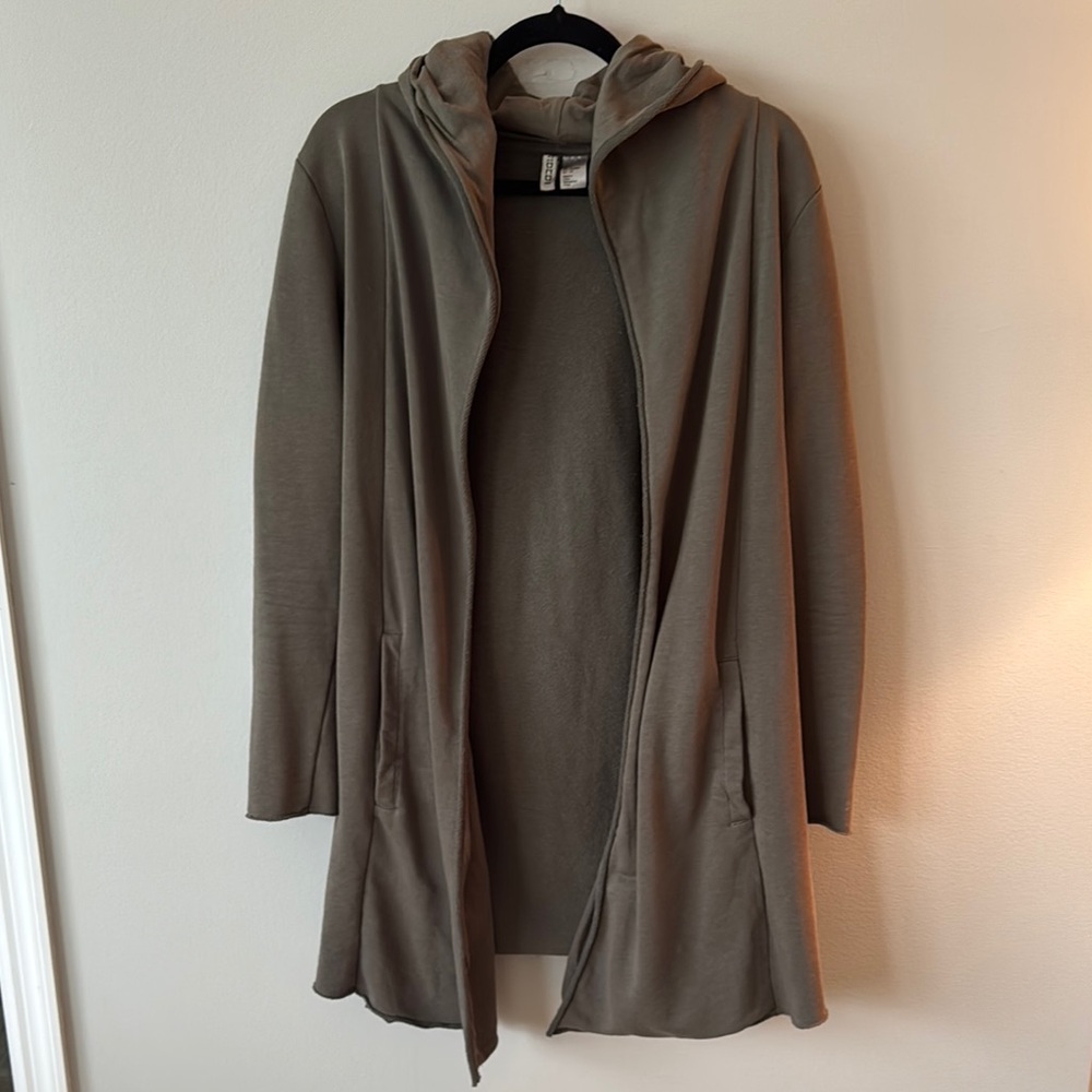 Women's olive green Hooded sweatshirt
